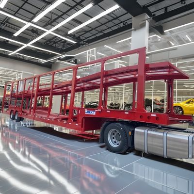 Lkw-Anhänger Direkt OTTC 2 Achsen Fahrzeugträger Halbanhänger für den Kraftfahrzeugtransport