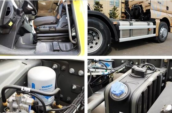 Gebrauchtes Sitrak-Anhängerkopf 6x4/4x2 Traktor-Lkw-Kopf mit linkem Lenkrad in gutem Zustand
