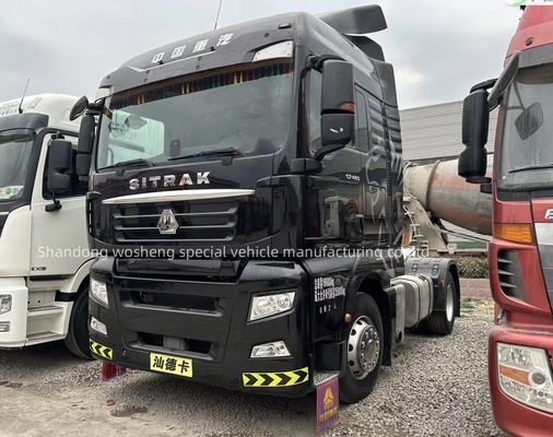 Howo Traktorfahrzeuge 540 PS T7H 6x4 mit Multimedia-System und 2 Rückwärtsschaltnummern