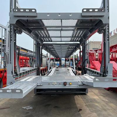 Transport-Traktor Schleppmaschinen Doppeldeck-Hydraulik-Hebewagen-SUV-Fahrzeug-Fahrzeug-Anhänger