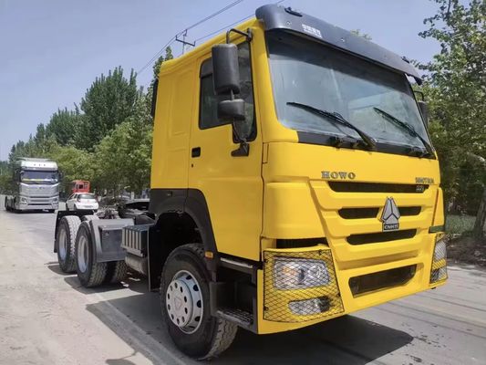 Einreihensitz Sinotruk HOWO Schwerlastfahrzeug 6x4 Traktorkopf ohne Touchscreen