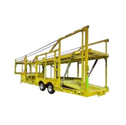 Maximale Nutzlast 40 Tonnen 2 Achsen Doppeldeck 8wagen/6wagen Kapazität Auto SUV Transportanhänger
