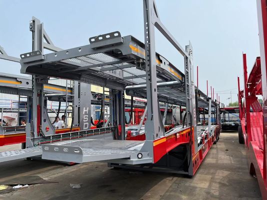13/16 Tonnen Fuwa/BPW Achsen Fahrzeugträger Semianhänger für den Transport von Fahrzeugen und Containern