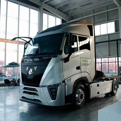 Segment Schwerlastwagen Sinotruk Howo Gebraucht-Dump-Anhänger Traktorkopf 4x2 6x4 Euro 5/6