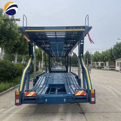 Hochkapazitäts-Doppelboden-Semi-Lkw-Anhänger für den Transport von SUVs oder CUVs