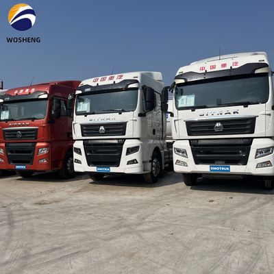 Linkslenken Gebraucht Sinotruck Sitrak Traktor Trucks mit Luftkammer für Ihre Anforderungen