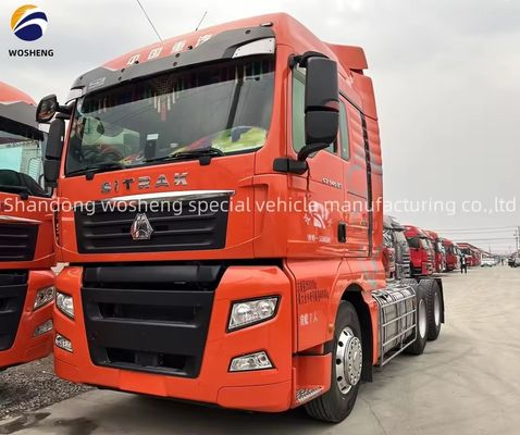 Linkslenken Gebraucht Sinotruck Sitrak Traktor Trucks mit Luftkammer für Ihre Anforderungen
