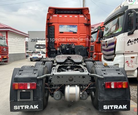 Linkslenken Gebraucht Sinotruck Sitrak Traktor Trucks mit Luftkammer für Ihre Anforderungen